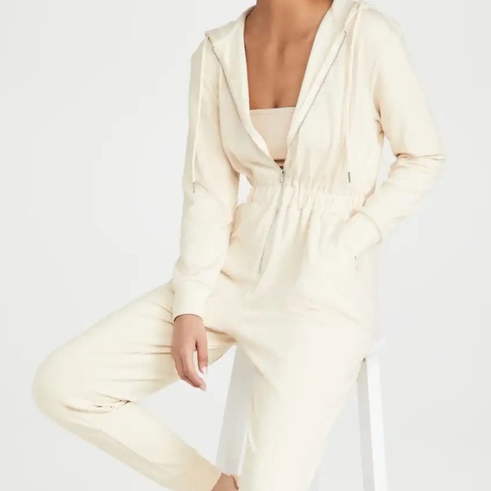 WeWoreWhat - Leisure Suit in Ivory